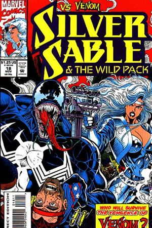 Silver Sable and the Wild Pack (1992) #18 [B Story]